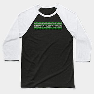 Toledo Christmas Baseball T-Shirt